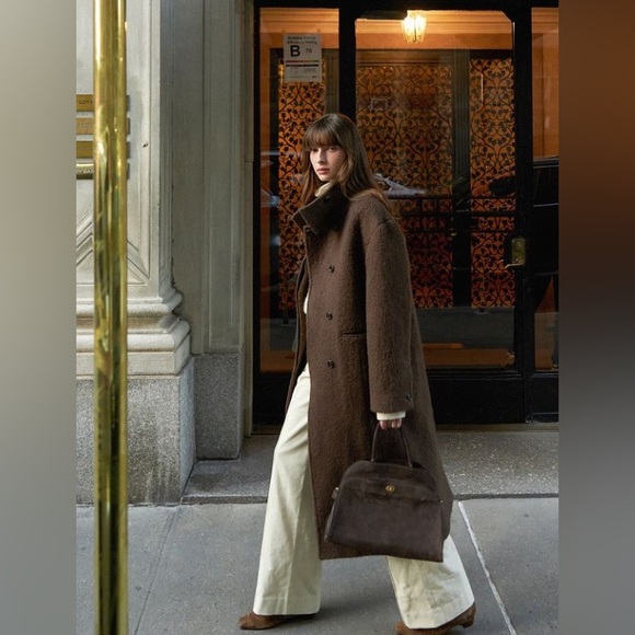 ELBORN WINTER 24 Kayla Alpaca Long Coat - Picture 2 of 6